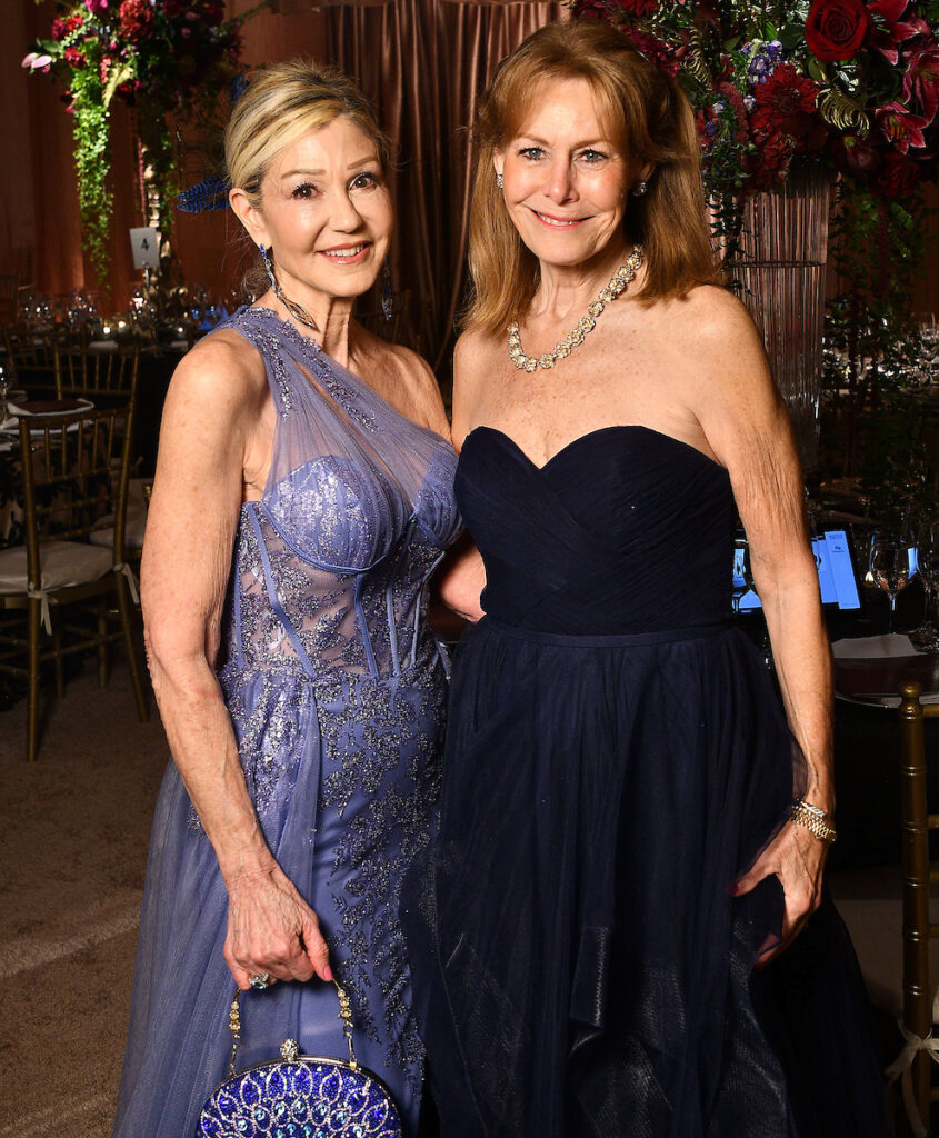 Patti Murphy, Cheryl Byington at the 2025 Houston Ballet Ball at the Wortham Theater Center. (Photo by Dave Rossman) 