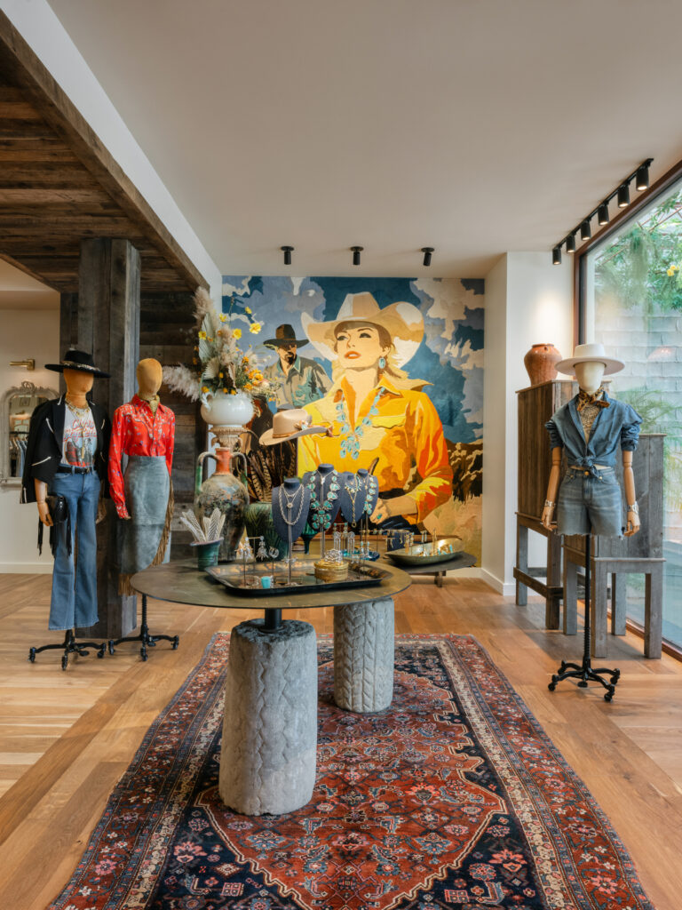 Yellow Rose by Kendra Scott in Heights Mercantile expands the Kendra Scott brand into the world of western influences.