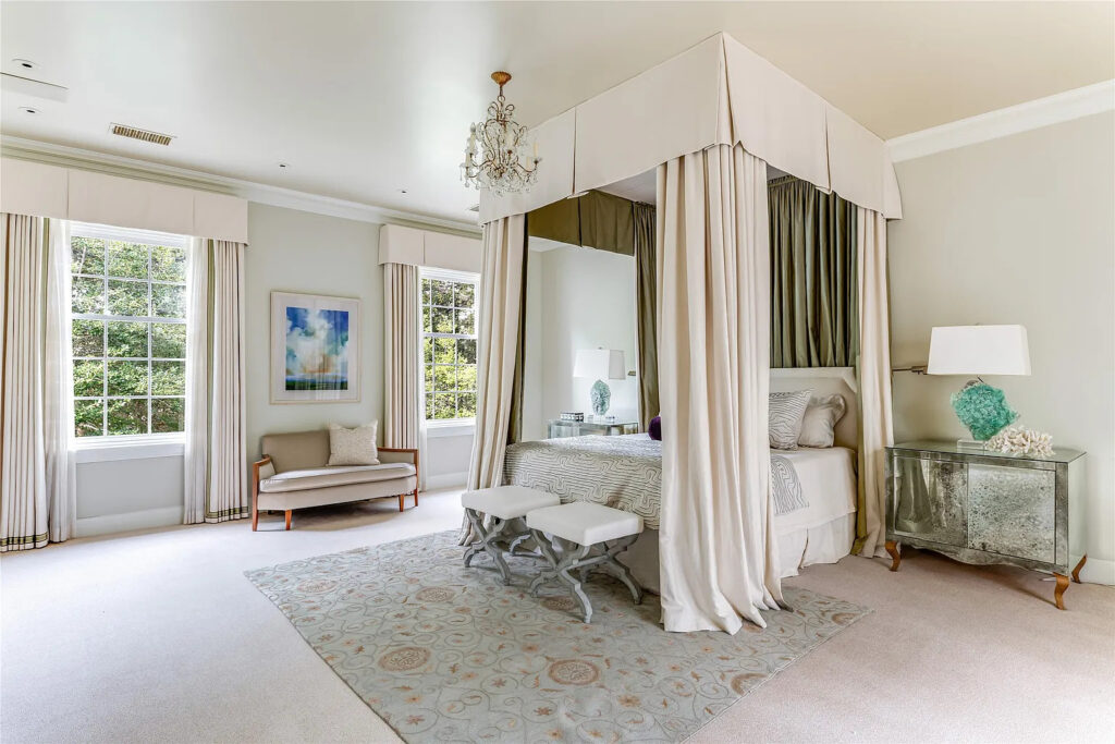 Embrace your main character era by residing in the lavish second-floor primary suite. (Photo by Allie Beth Allman & Associates)