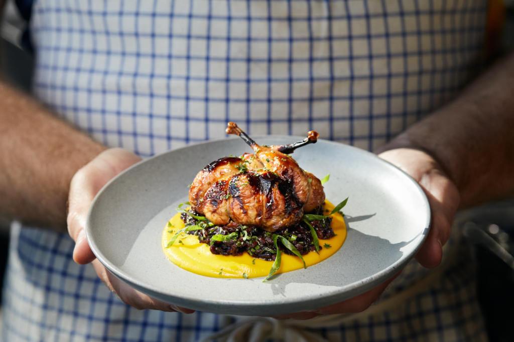 The Restaurant at The Albert Hotel is led by Chef Michael Fojtasek whose beloved Austin restaurant Olamaie was awarded a Michelin star. (Photo by Jody Horton)