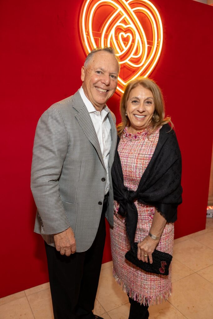 Ralph and Shirley Alexander showed their support at the TCH Ambassors event at the Singh residence in The Woodlands. (Photo by Jenny Antill)