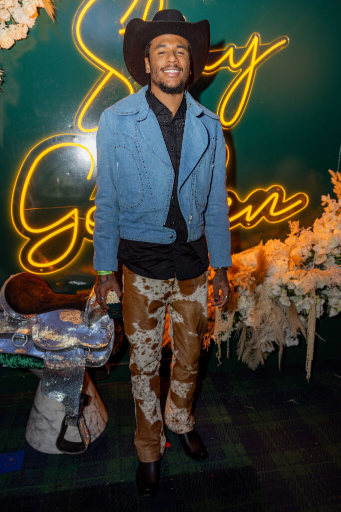 Houston Rocket Jalen Green at the Cotton Q Club (Photo courtesy of Cotton Holdings)