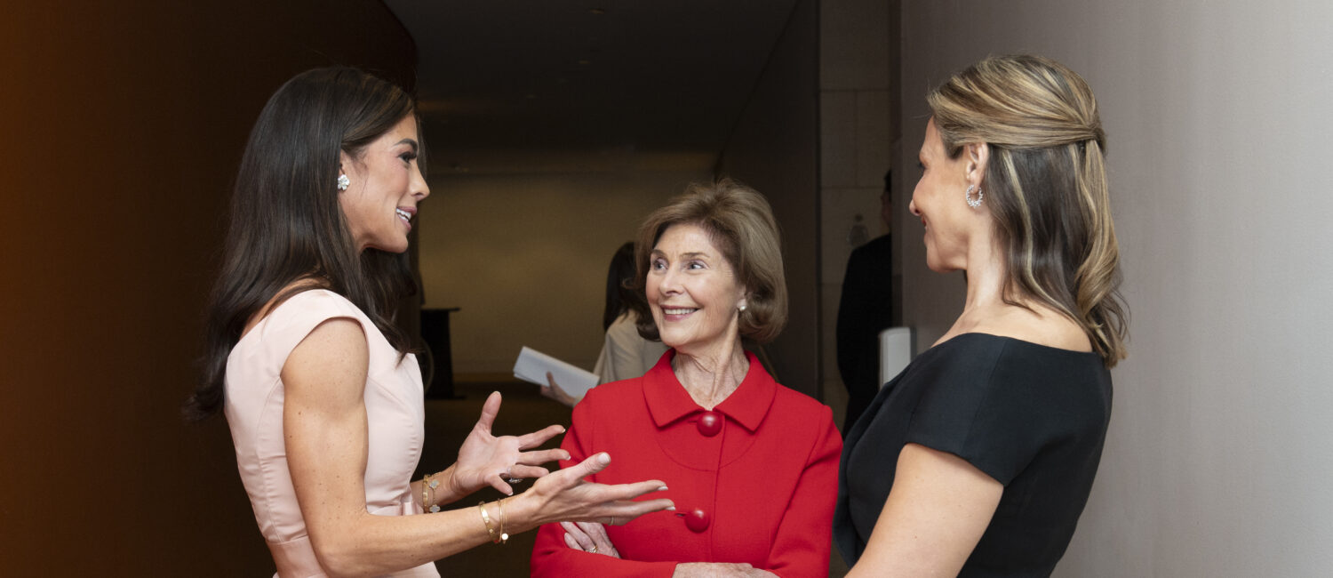 St. Valentine’s Luncheon Laura Bush (Photo by Tamytha Cameron)