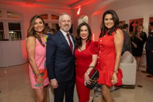 TCH Ambassador Tanya Grandas, Sean and Darcy Kolassa, Claudia Walkup