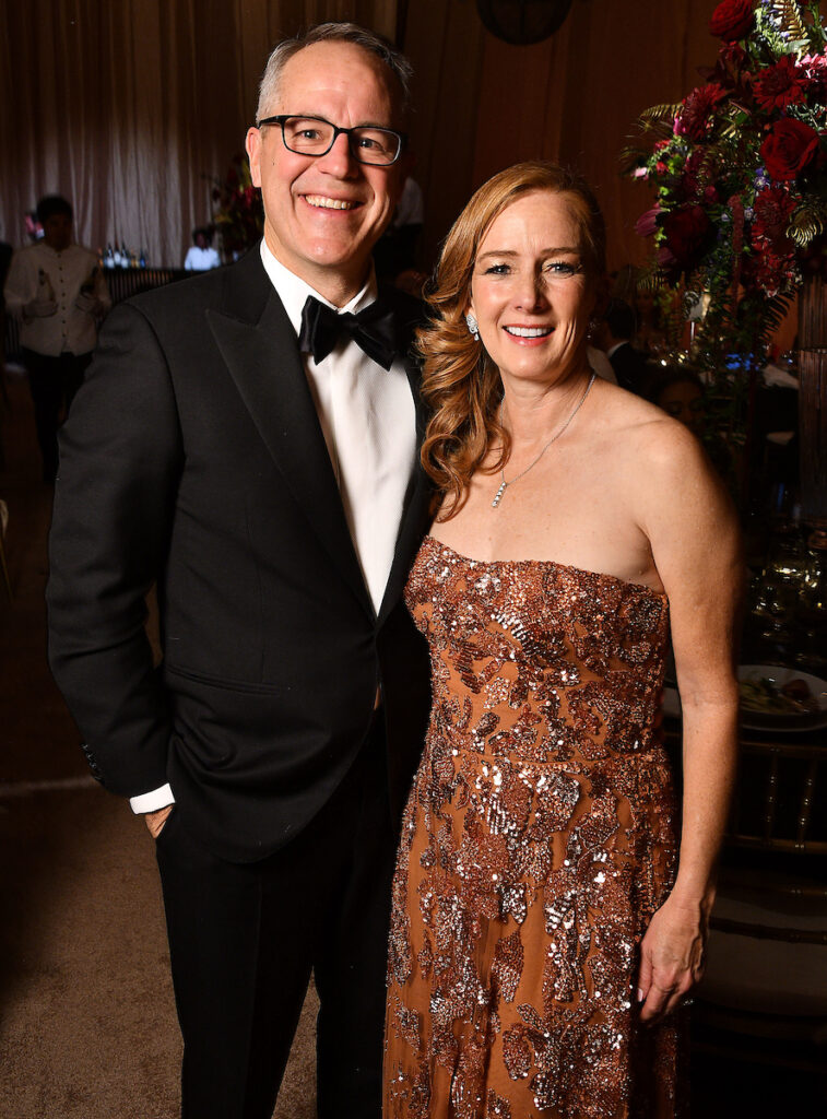 Troy & Allison Thacker at the 2025 Houston Ballet Ball at the Wortham Theater Center. (Photo by Dave Rossman) 