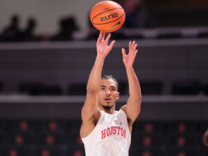 The Houston Cougars mens basketball team faced the Iowa State Cyclones in a Big XII College Gameday contest at the Fertitta Center