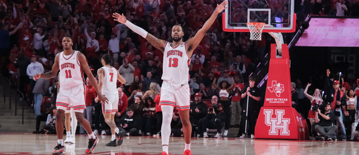 The Houston Cougars mens basketball team faced the Iowa State Cyclones in a Big XII College Gameday contest at the Fertitta Center