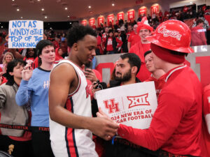 The Houston Cougars mens basketball team faced the Iowa State Cyclones in a Big XII College Gameday contest at the Fertitta Center