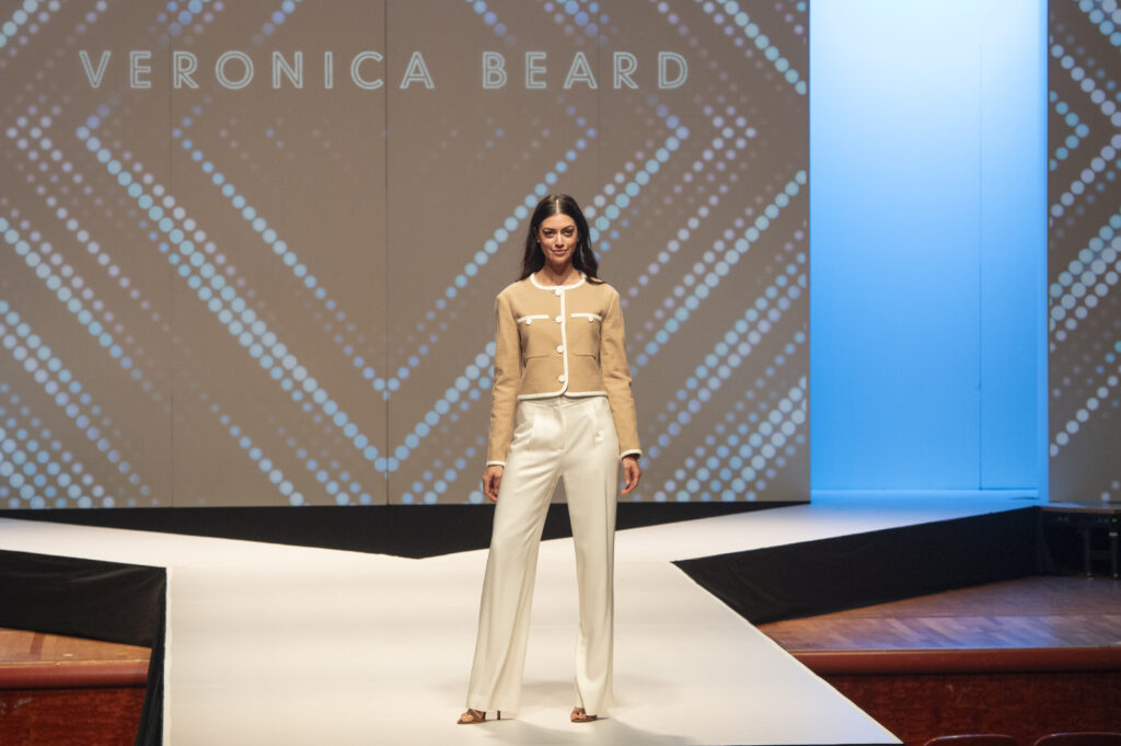 A runway look from Veronica Beard (Photo by Tamytha Cameron)