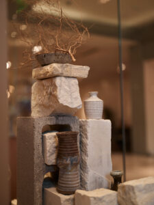 The collection includes sculptures, prints, paintings, and photography. (Photo by SWOON)