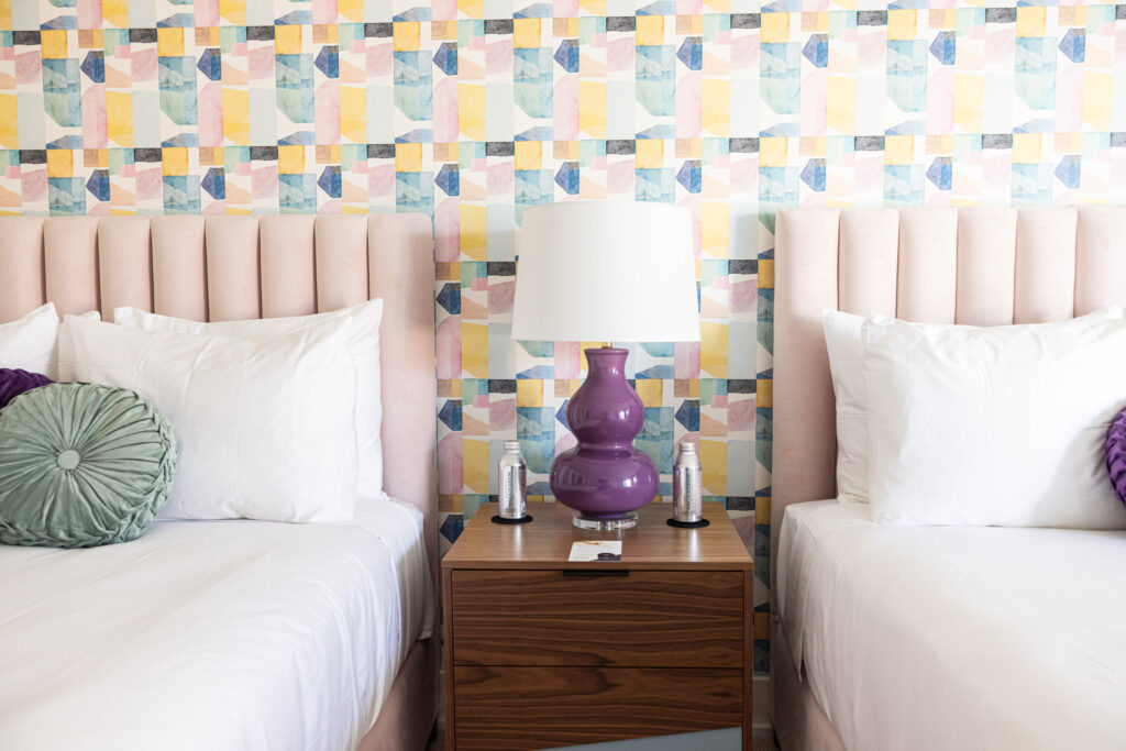 Staying true to its midcentury roots, Interstate Inn is a polished boutique property with 33 rooms, including two suites. (Photo by Sara Forrest)
