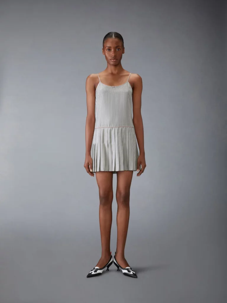 Mini Pleated Slip Dress (Photo by Khristio)