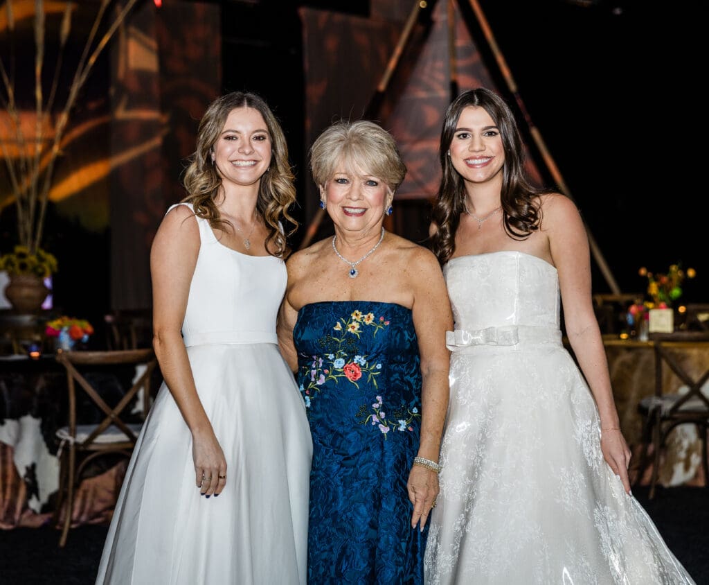 Grace Faciane, Peggy Sims, and Kendall Schlegel (Photo by Danette Adelson)