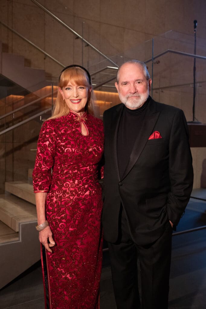 Gracie & Bob Cavnar at Asia Society Texas’ Tiger Ball 2025: Enchanting Shanghai, honoring Y. Ping Sun and David Leebron, on Friday, March 7, 2025. (Photo by Daniel Ortiz)