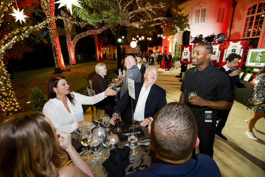 A good time for all at the Rockets Clutch City Foundation gala held on the grounds of the Fertitta family home in River Oaks  (Photo courtesy of Rockets.com)