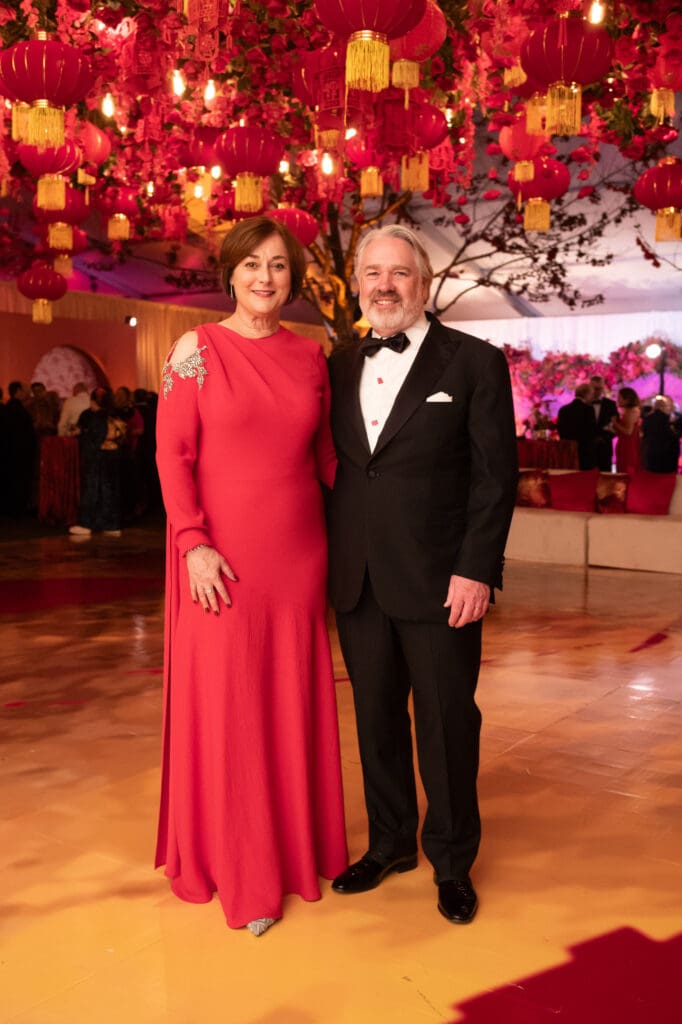 Leigh & Reggie Smith at Asia Society Texas’ Tiger Ball 2025: Enchanting Shanghai, honoring Y. Ping Sun and David Leebron, on Friday, March 7, 2025. (Photo by Daniel Ortiz)
