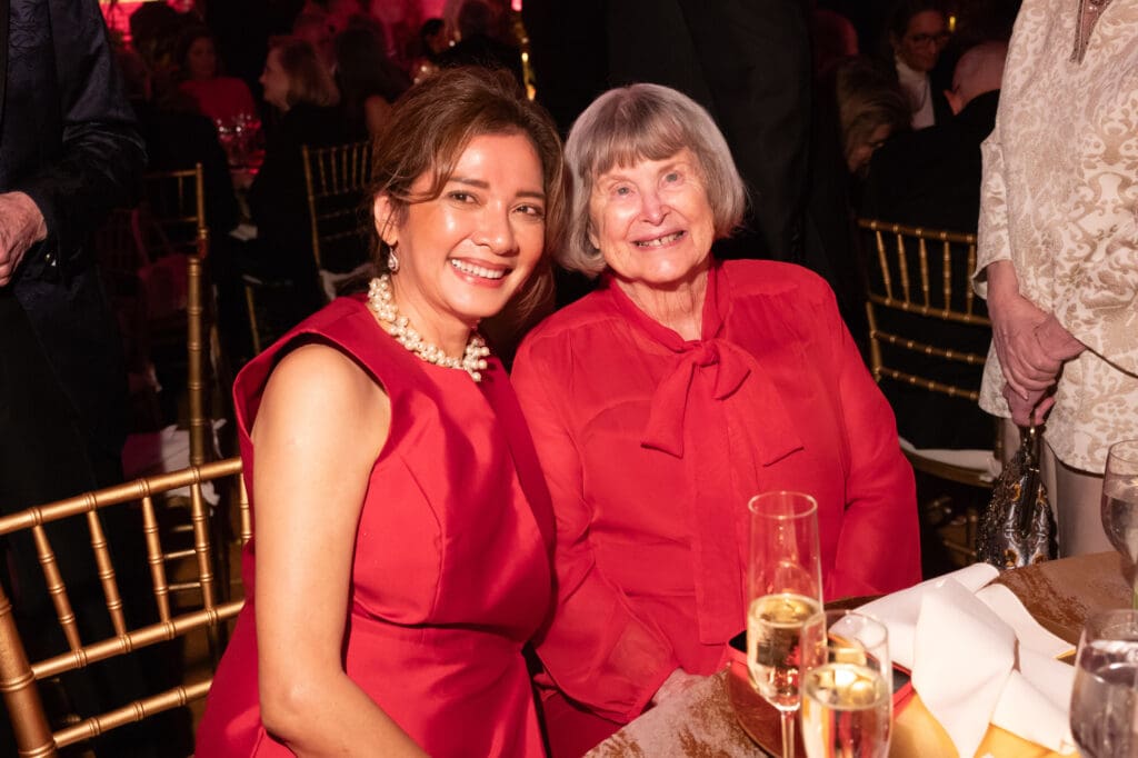 Bonna Kol, Nancy C. Allen at Asia Society Texas' Tiger Ball 2025: Enchanting Shanghai, honoring Y. Ping Sun and David Leebron, on Friday, March 7, 2025. (Photo by Daniel Ortiz)