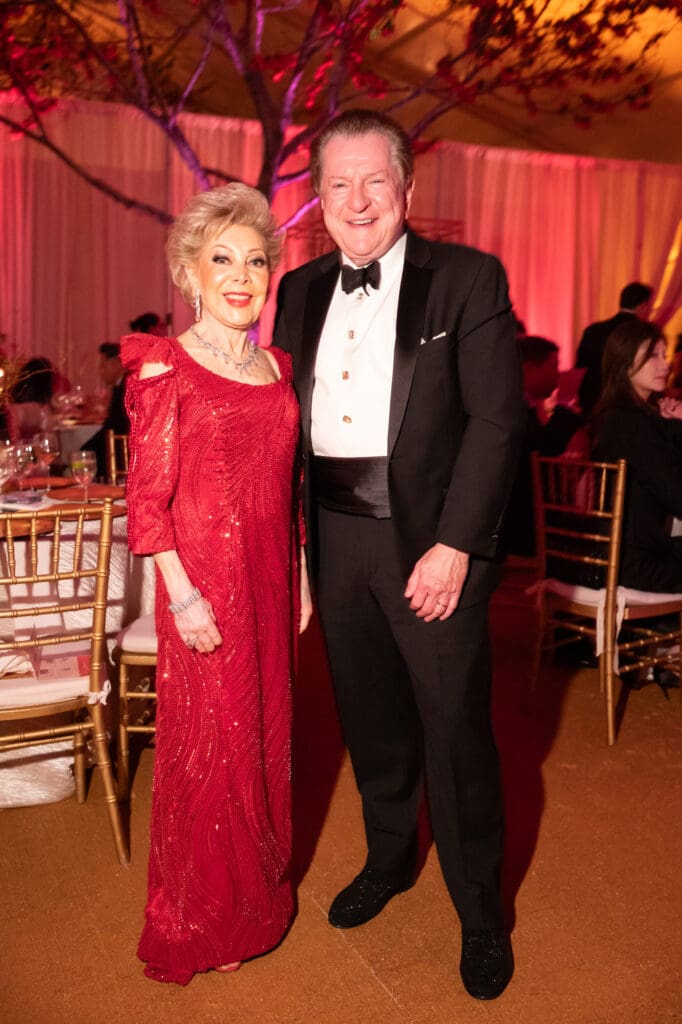 Margaret Alkek Williams, Bill Stubbs at Asia Society Texas' Tiger Ball 2025: Enchanting Shanghai, honoring Y. Ping Sun and David Leebron, on Friday, March 7, 2025. (Photo by Daniel Ortiz)