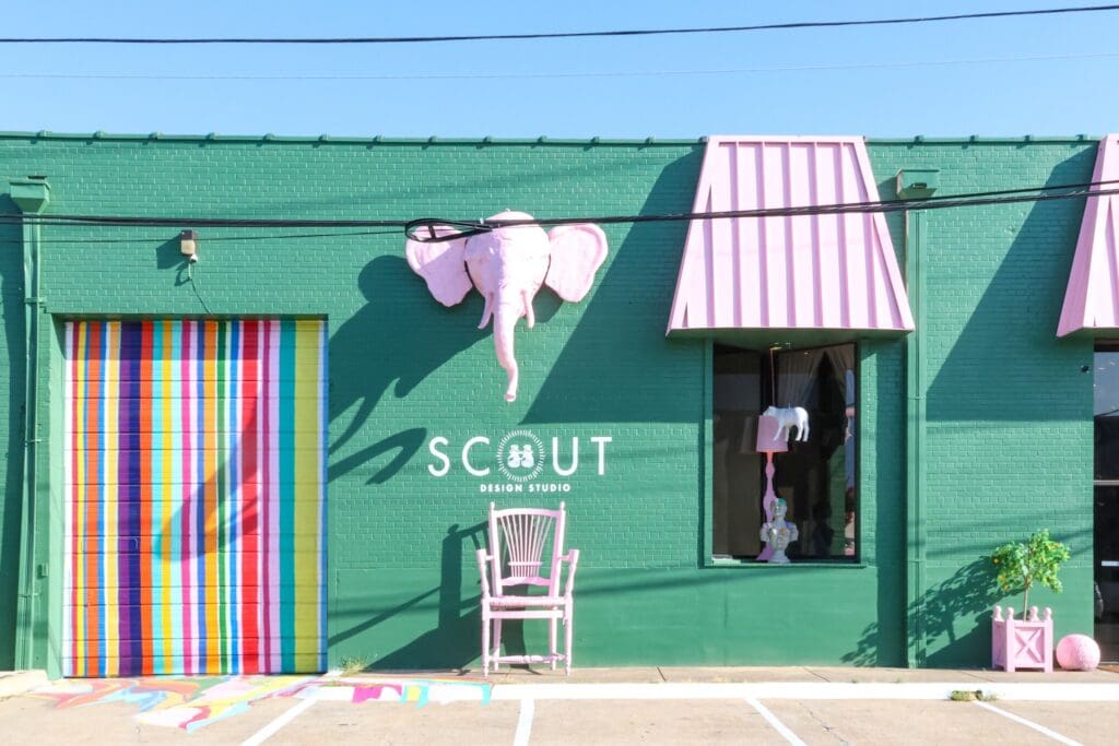 Scout Design Studio is artist Donald Robertson's favorite store in Dallas. (Courtesy)