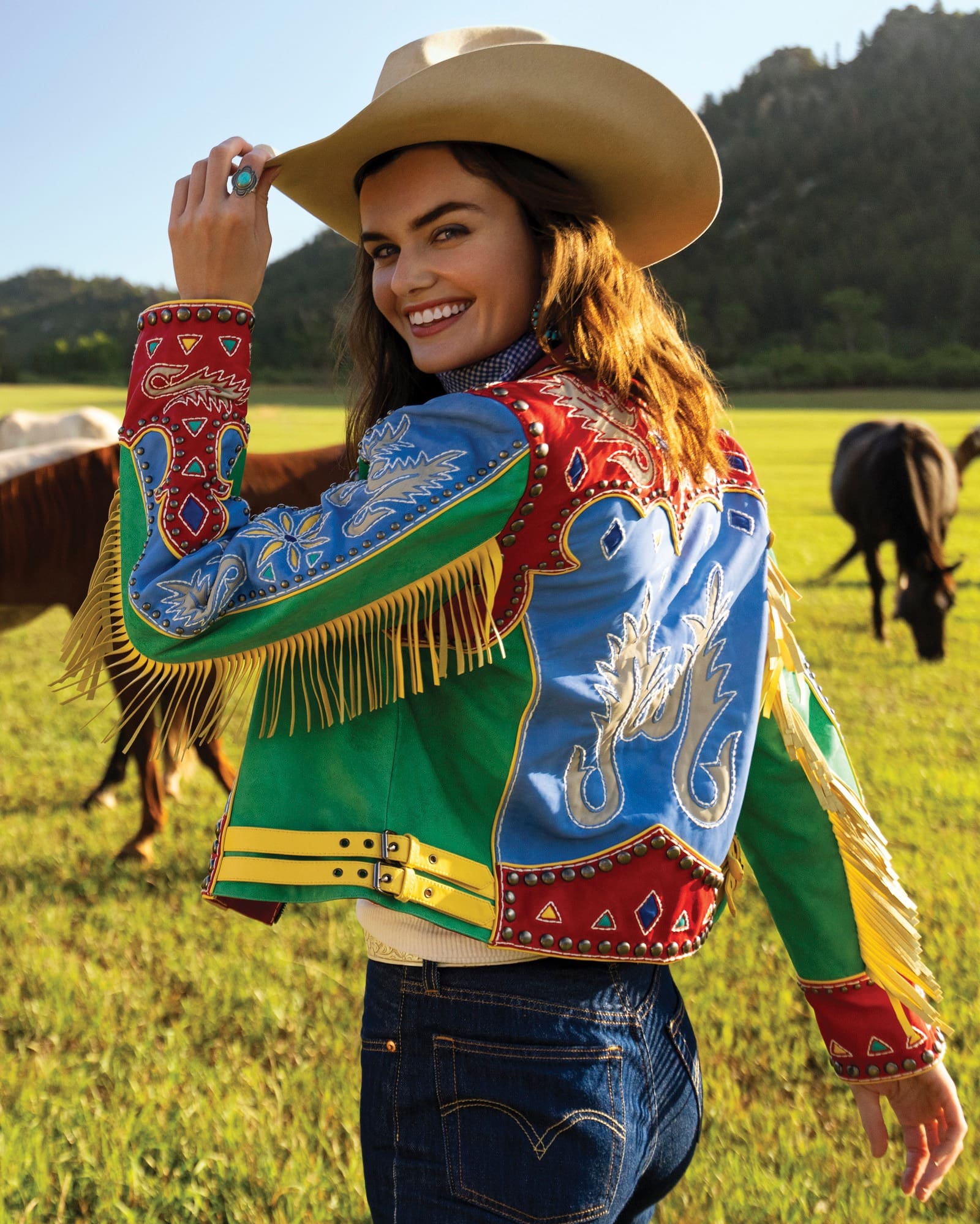 Double D Ranchwear Sage - Taos Hat - Sz. L - new in packaging. LAS VEGAS LOOKS GOOD ON YOU main image 4