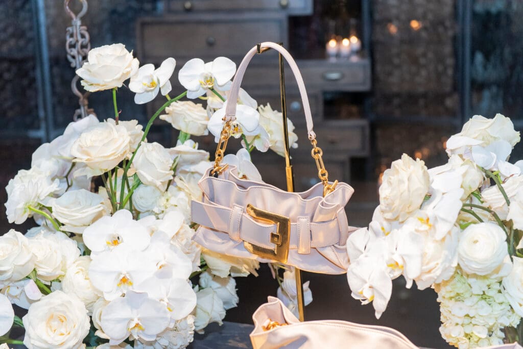 The Anthem bag from Balmain. (Photo by Celeste Cass)