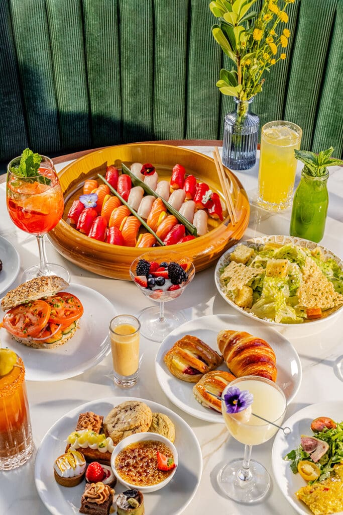 The Sunday Brunch Experience has launched at CATCH Dallas. (Courtesy)