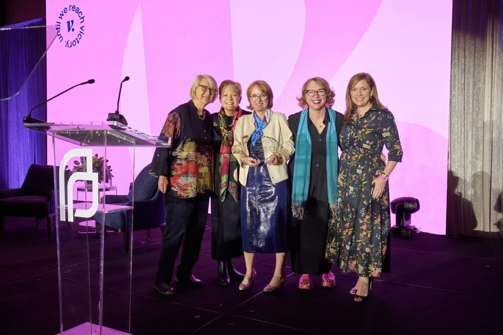 Deborah Detering, Melaney Linton,  
Shelley Stein, Katherine Center, Congresswoman Lizzie Fletcher at the Planned Parenthood Gulf Coast annual luncheon (Photo by Charlie Ewing/Charlie Horse Photos)
