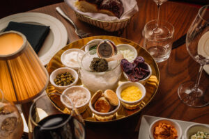 Caviar Service (Photo by Chase Hall)