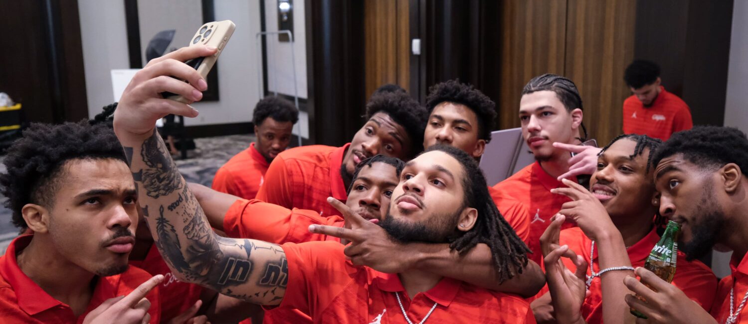 The University of Houston Cougars, Big XII Conference Champions and riding a 13-game winning streak, earned the #1 seed in the NCAA Midwest Regional, during Selection Sunday at the Post Oak Hotel