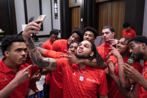 The University of Houston Cougars, Big XII Conference Champions and riding a 13-game winning streak, earned the #1 seed in the NCAA Midwest Regional, during Selection Sunday at the Post Oak Hotel