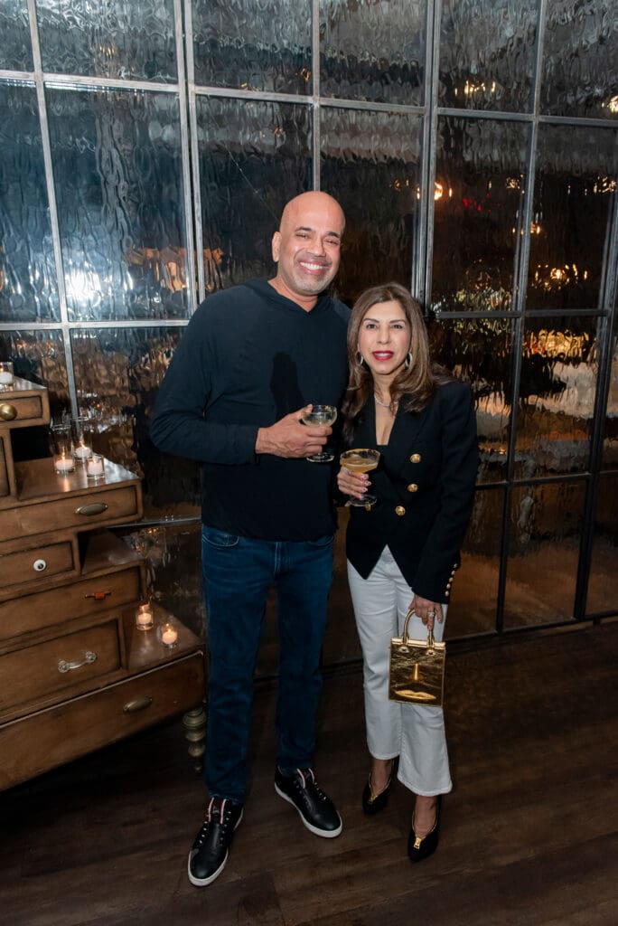 Dr Venkat Sethuraman, Dr Naheed Shah (Photo by Celeste Cass)