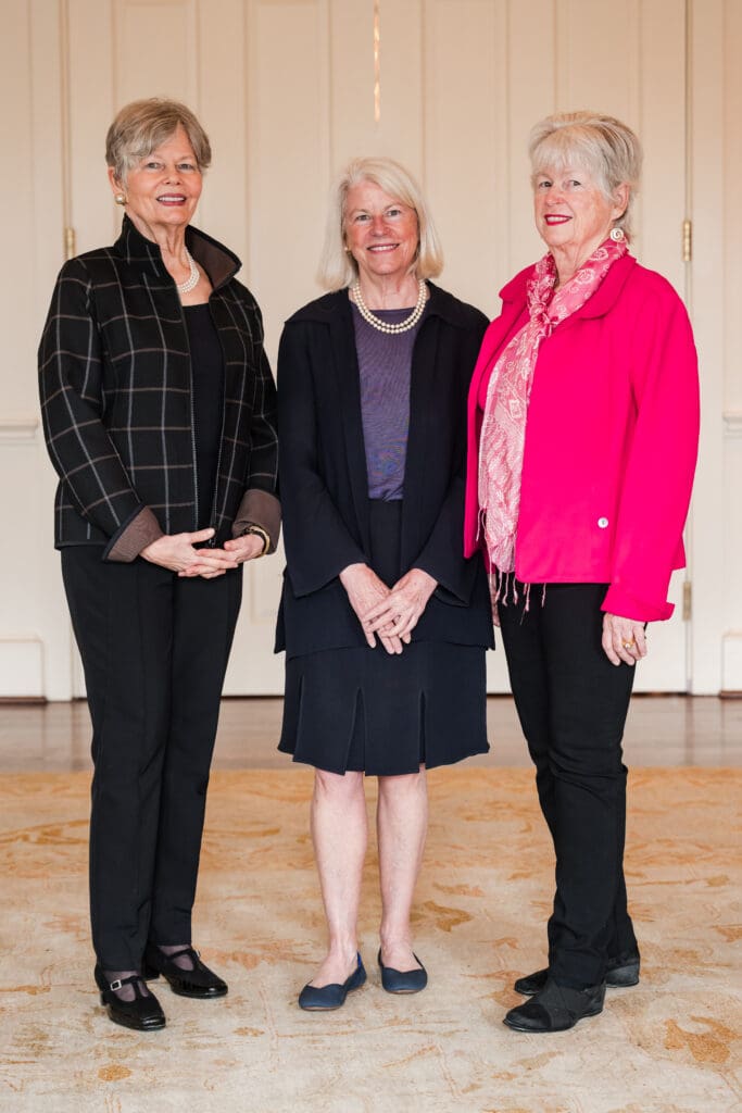 Emerge Built the Village luncheon chairs Ginger Clark, Janet Clark, Barbara Clark (Photo by TK)