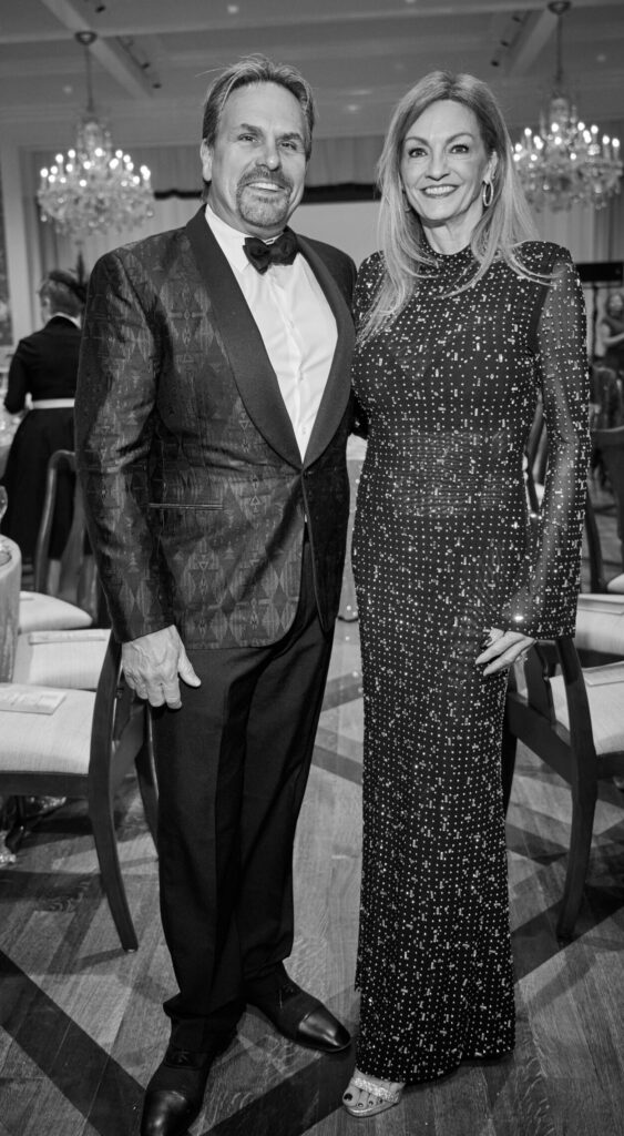 Duke & C.C. Ensell at The Heritage Society's 70th Platinum Jubilee Anniversary. (Photo by PWL Studio, Fulton Davenport)