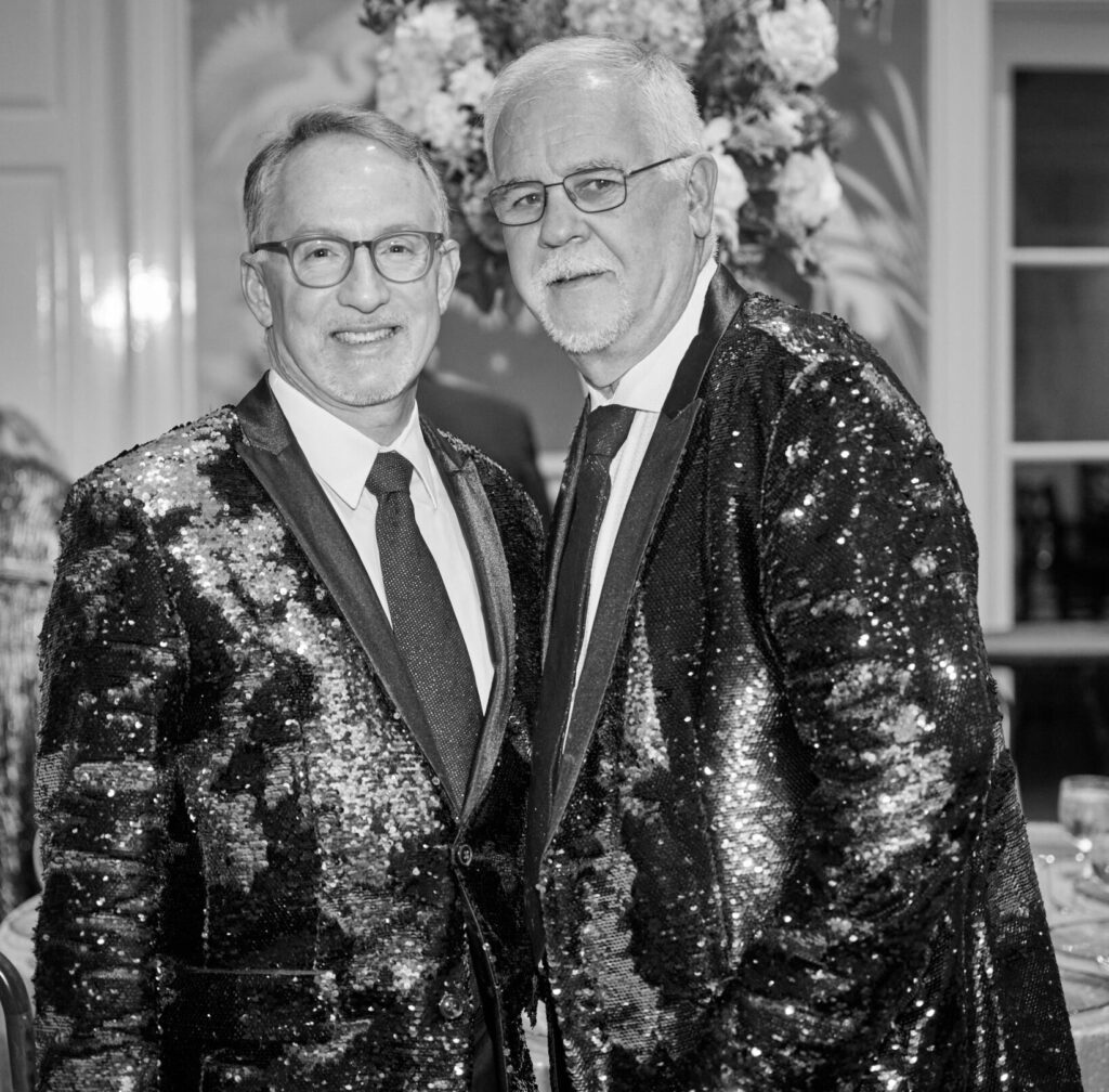 Shay Calhoun, Kirksey Gregg at The Heritage Society's 70th Platinum Jubilee Anniversary. (Photo by PWL Studio, Fulton Davenport)