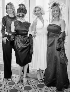 Audrey Hepburn and Marilyn Moore “look-alikes” at The Heritage Society’s 70th Platinum Jubilee Anniversary. (Photo by PWL Studio, Fulton Davenport). (Photo by Fulton Davenport)