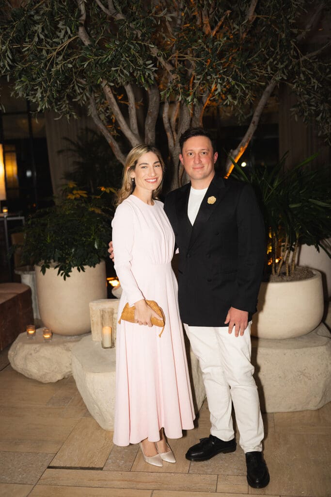 Hannah Fagadau and Peter Augustus (Photo by A Sea of Love for Dallas Contemporary)