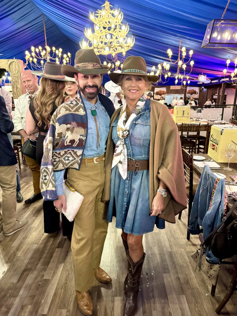 Fady Armanious, Susan Plank at The Ranch + Steakhouse (Photo courtesy of Fady Armanious)