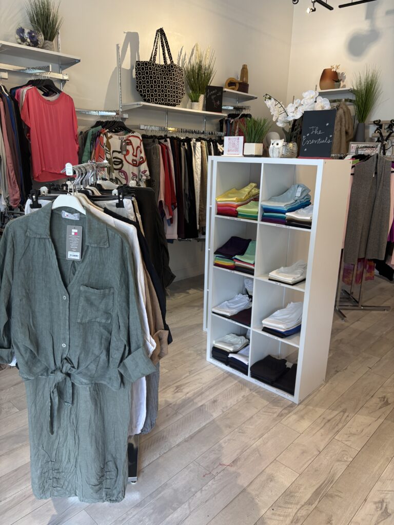 Shapewear is available in a wide range of colors, making it easy to mix and match with any outfit. (Photo by Laura Landsbaum)