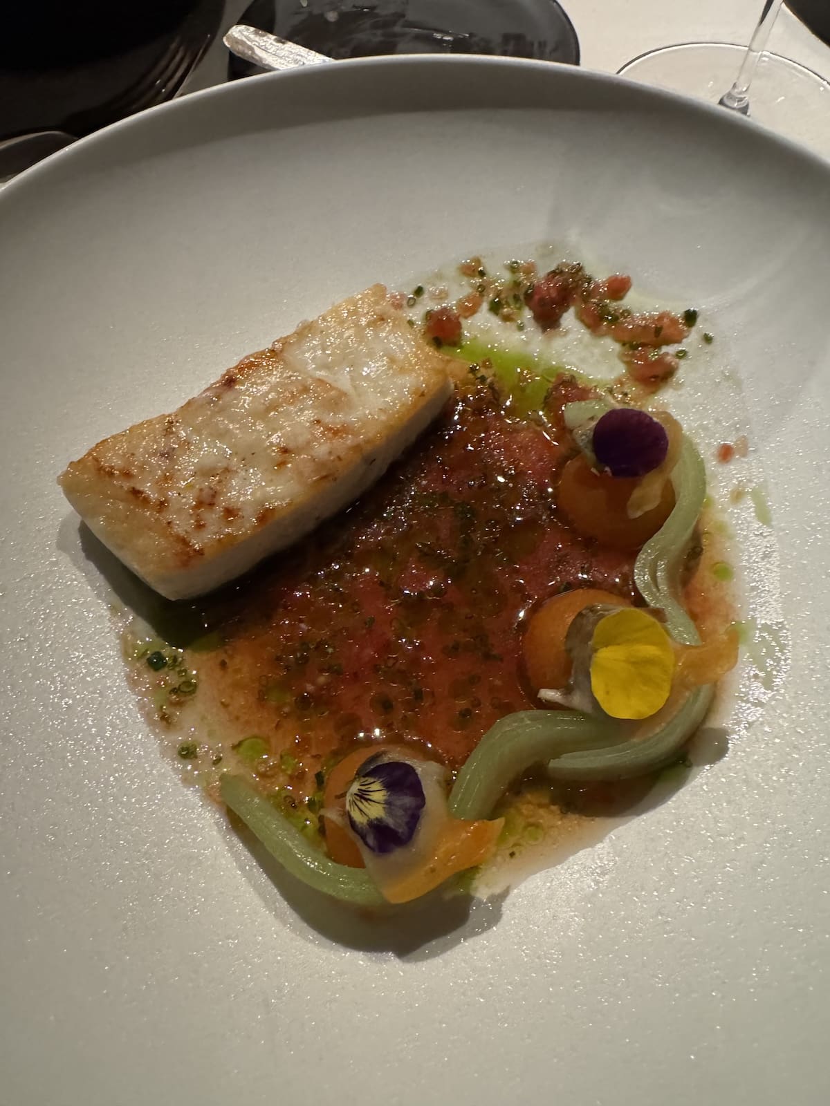 A fish tale: sea bream at Canlis.