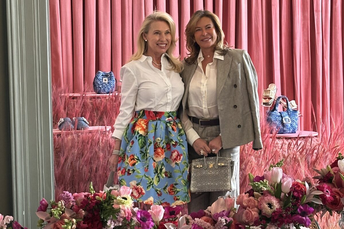 Neiman Marcus and Roger Vivier Create a Floral Fantasy