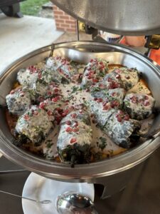 Chiles Rellenos en Nogada; The Houstonian