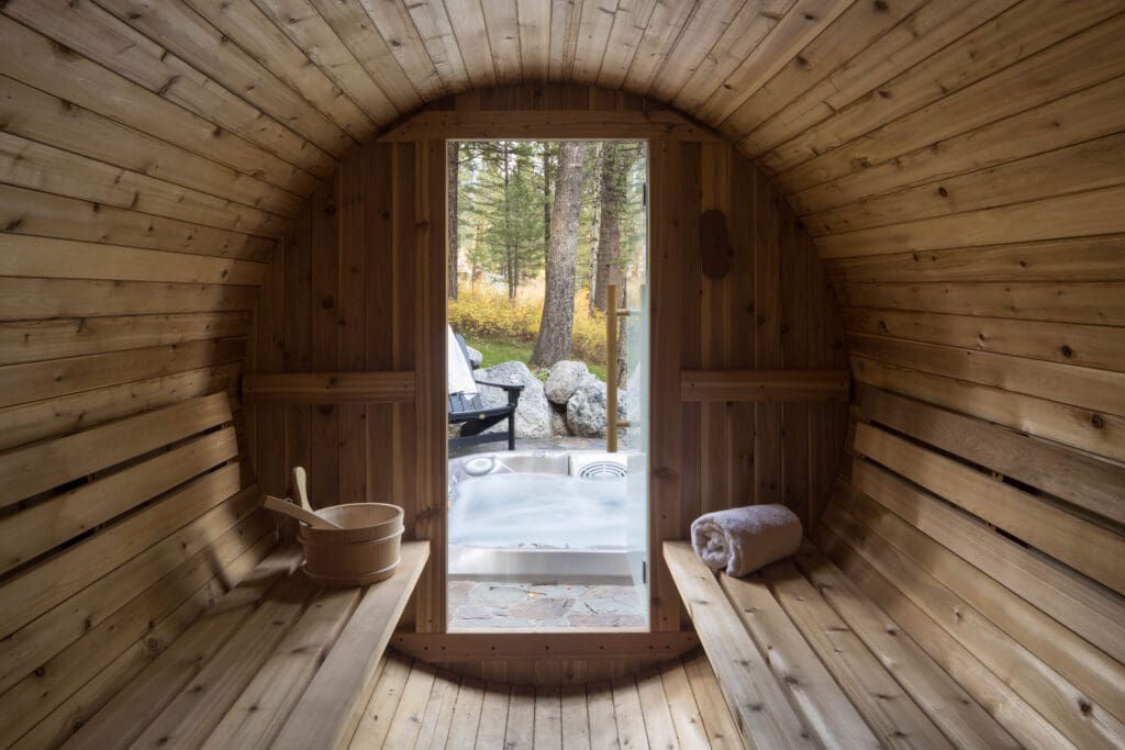 All 10 of Vrbo's 2025 Vacation Rentals of the Year include a private pool or hot tub, and many offer special ammenities like a sauna. (Photo courtesy of Vrbo) 