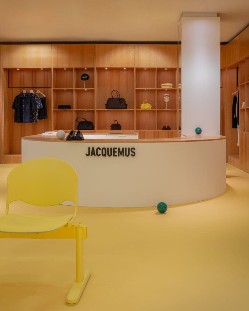 “‘Le Bowling’ masterfully translates the brand’s distinctive vision into a dynamic, playful, and interactive setting, offering guests an unforgettable journey into the world of Jacquemus.” (Courtesy of Jacquemus)