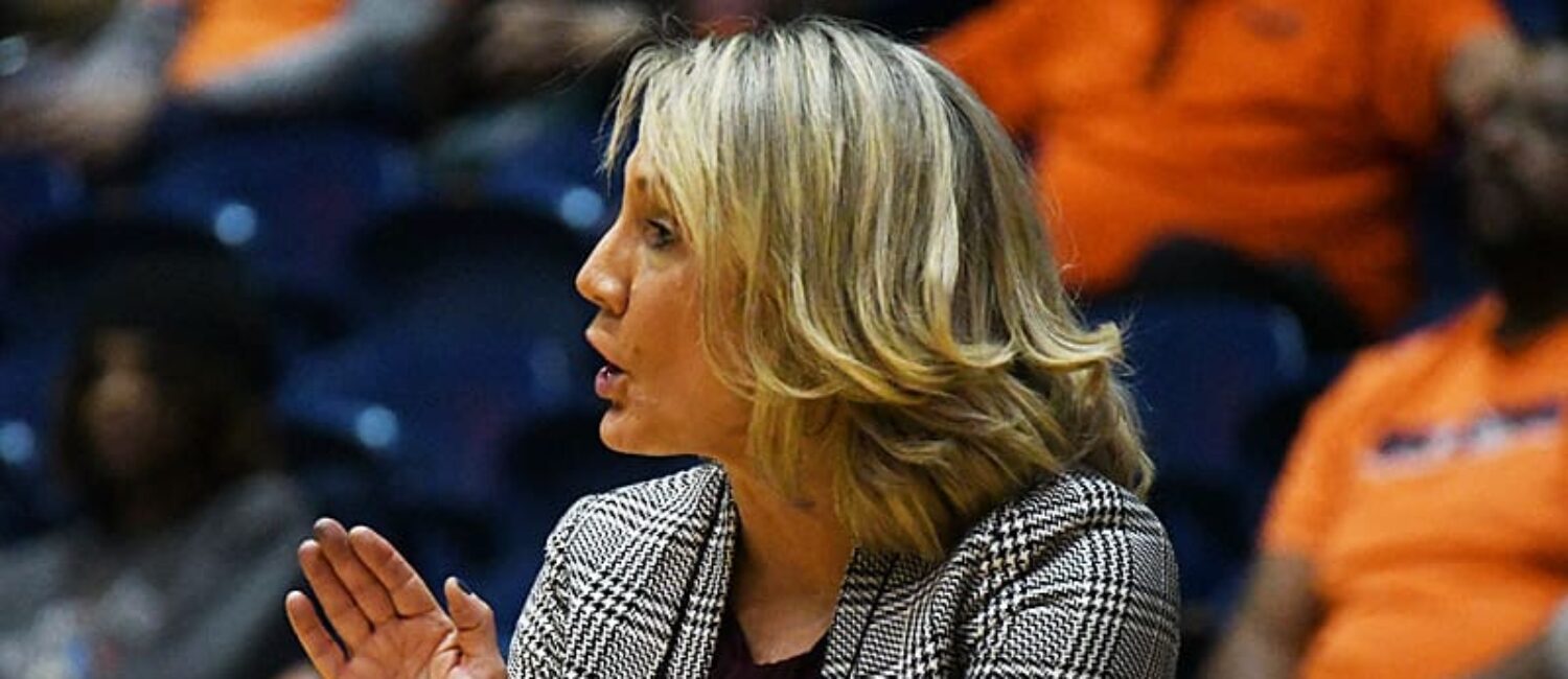 Current UTSA and former Texas coach Karen Aston is a finalist for the University of Houston women’s basketball head coaching job.