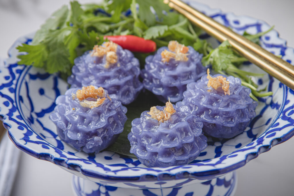 Thai Flower Dumpling from Kin Dee located in the Heights. 