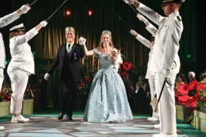 King Scott Kusnerik and Queen Abigail Doherty; Photo Credit Dave Rossman