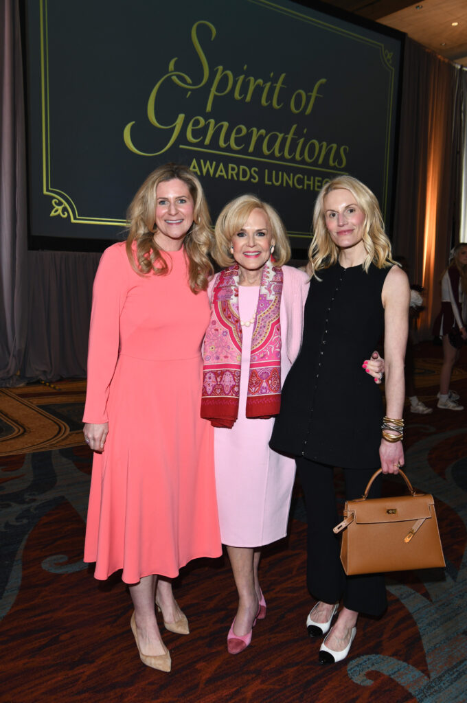 Lorene Agather, Elaine Agather, and Bradley Agather Means (Photo by Kristina Bowman)
