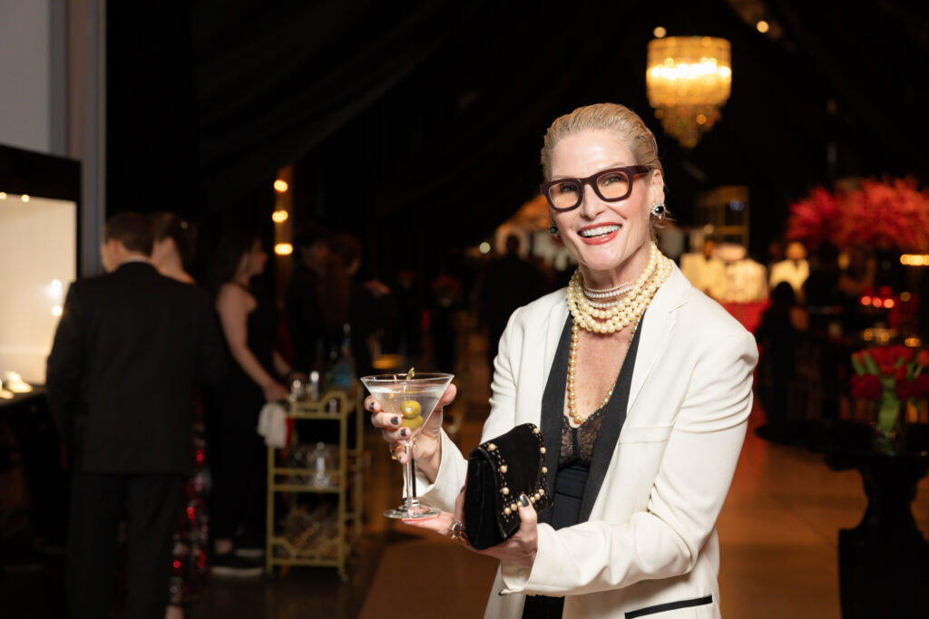 Mindy Grimes at the Houston Museum of Natural Science gala (Photo by Mike Rathke)