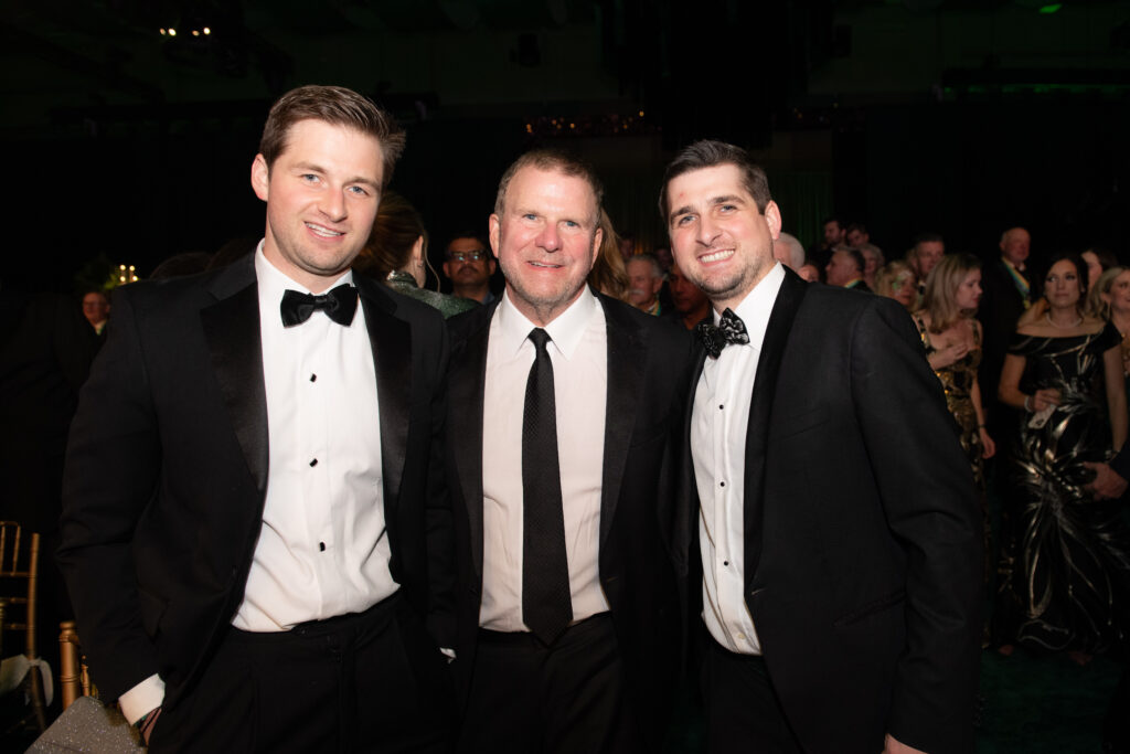 Patrick Fertitta, Tilman Fertitta, Blake Fertitta  at the San Luis Salute (Photo by Manny Chen)