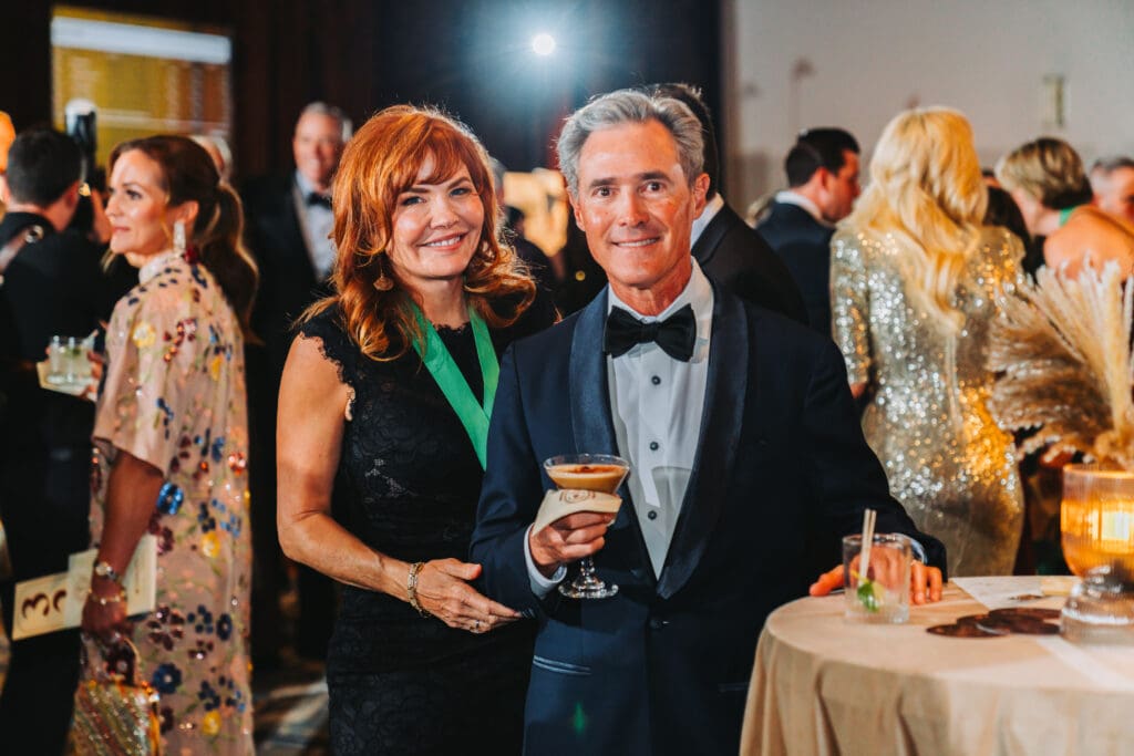 Patti Rivela and Dr. Lucian Rivela at Interfaith's 2025 Celebration of Excellence gala recognizing Hometown Heroes. (Photo by Alexander Cross Photography)